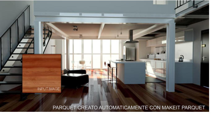 PARQUET CREATO AUTOMATICAMENTE CON MAKEIT PARQUET